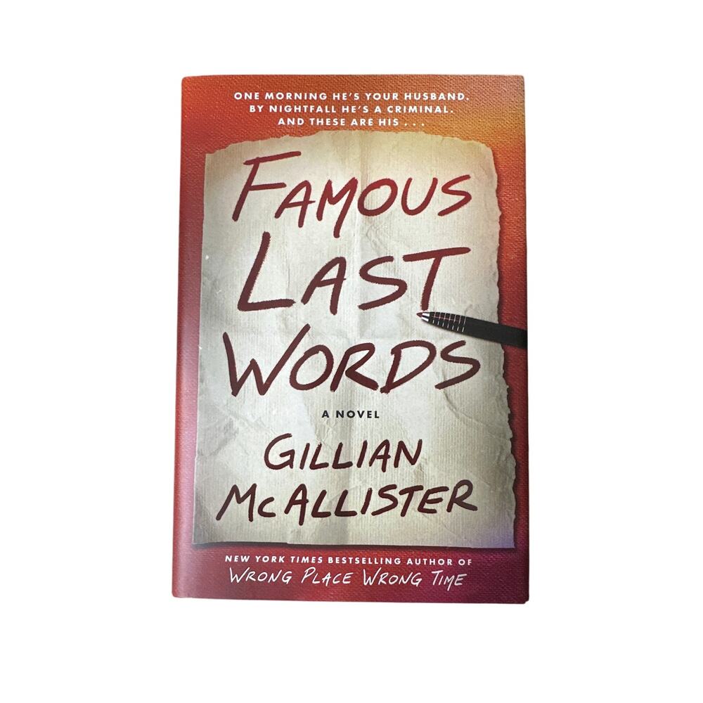 Famous Last Words by Gillian McAllister